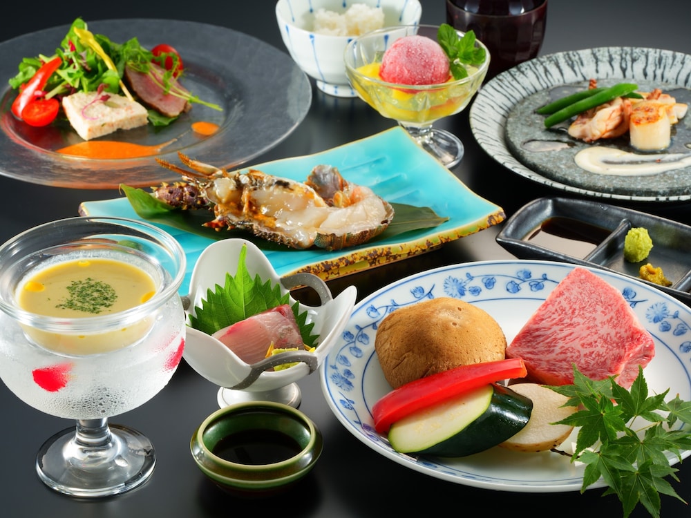 Premium Suite, Private and Open Air Bath, Ume, Non Smoking-Teppan Turumi at 19:30