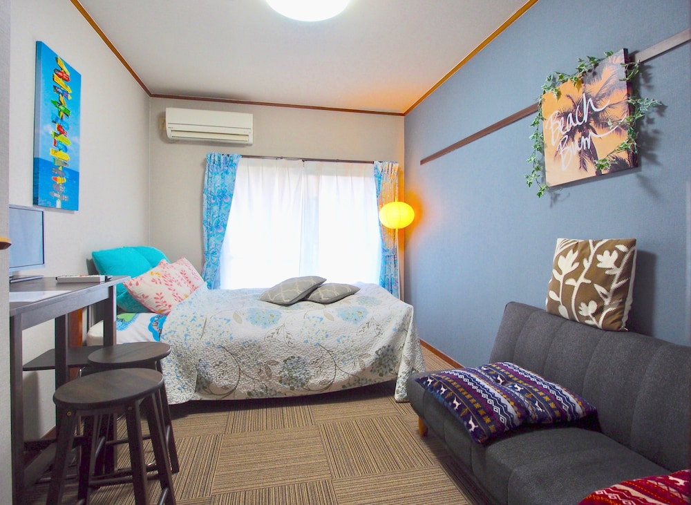 Western Style Room (a double bed and a sofa bed) C