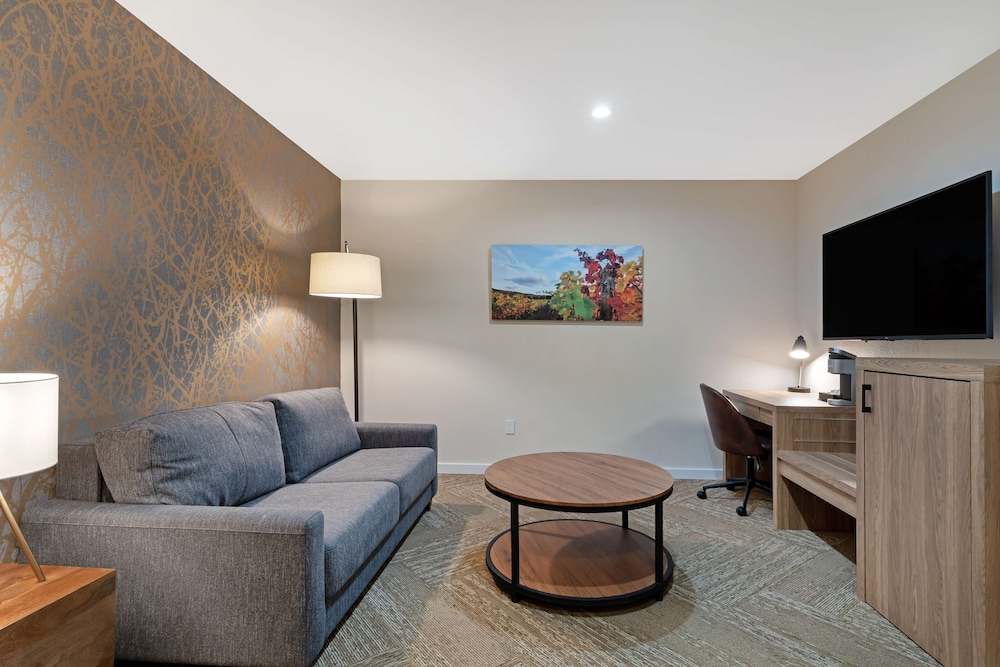 Suite, 2 Queen Beds, Non Smoking, Refrigerator & Microwave (Living Room;Walk-in Shower) photo 2