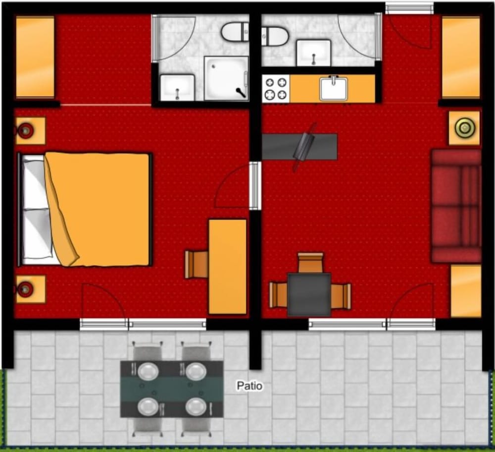 Comfort Suite, 1 Queen Bed, Balcony, Lake View (Typ A)