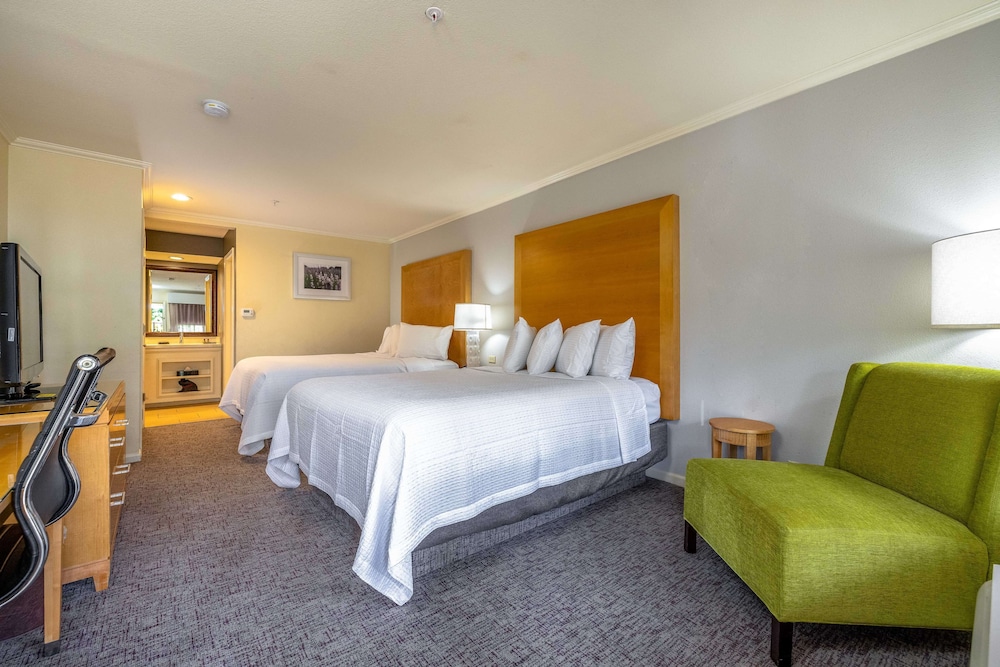 Standard Room, 2 Queen Beds, Non Smoking, Refrigerator & Microwave (Interior Corridor) - Photo 2