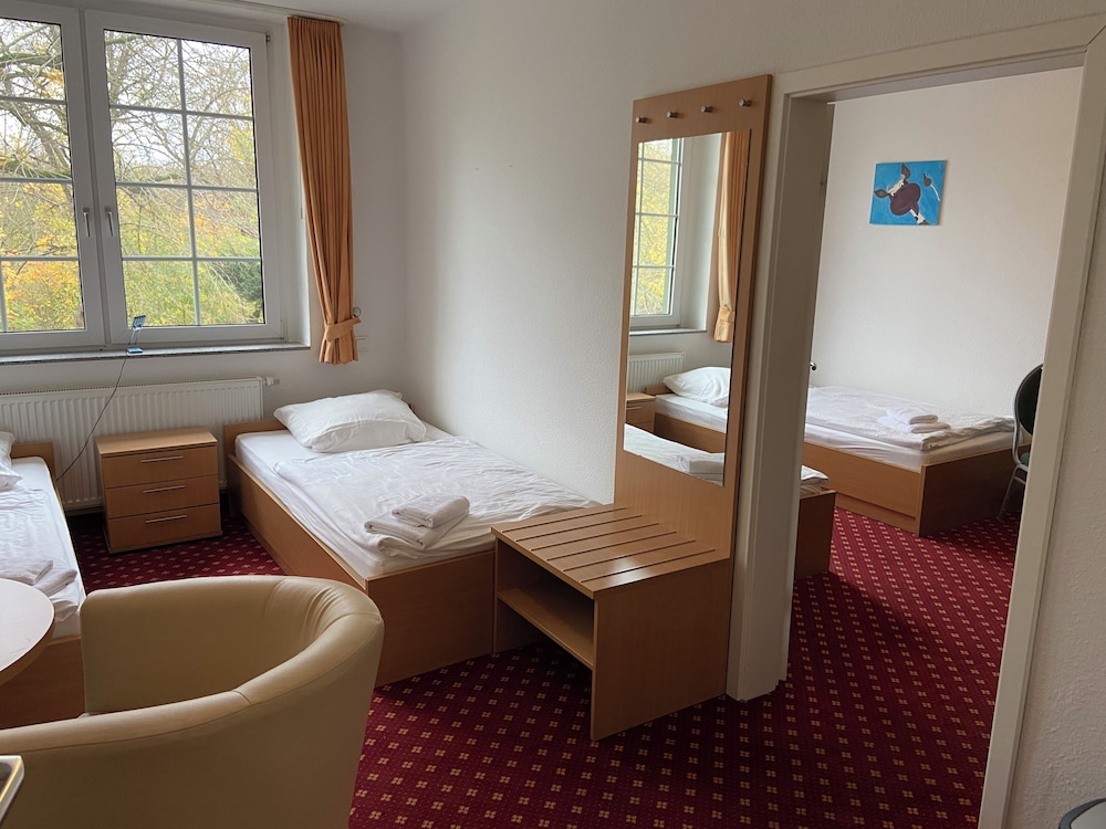 Quadruple Room, Private Bathroom, Park View