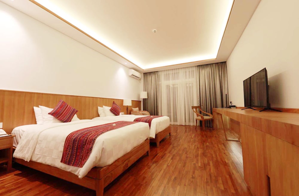 豪华双人房，湖景