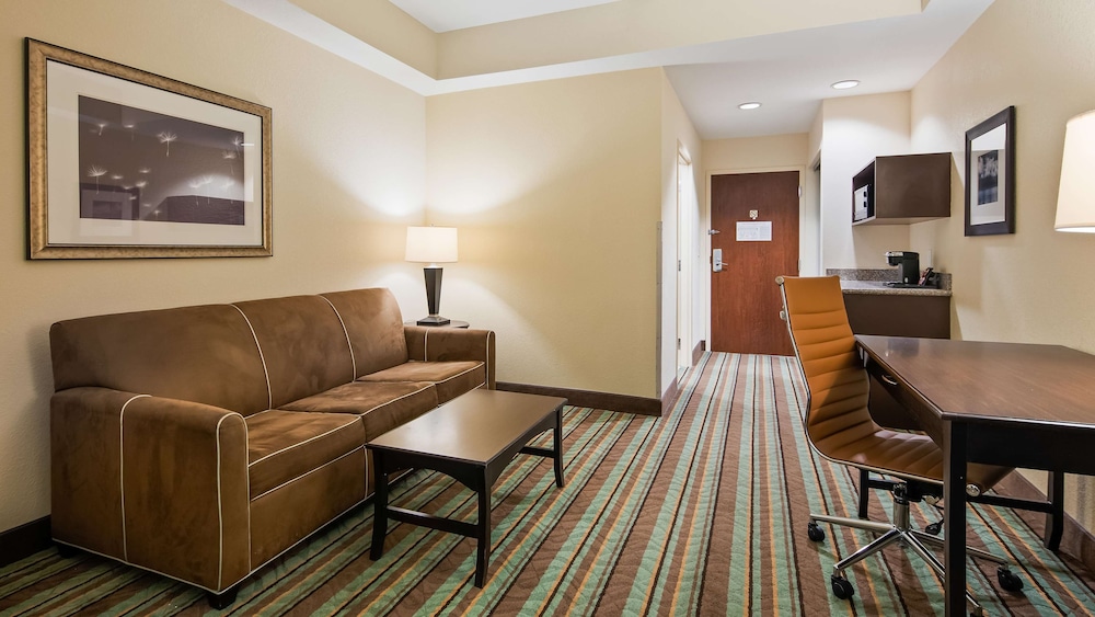 Suite, 1 King Bed, Non Smoking, Refrigerator & Microwave (with Sofabed) - Photo 4