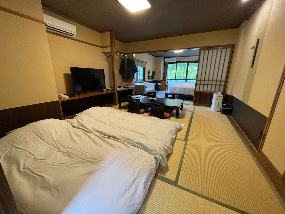 Japanese Western Style with Tatami Area (2 Beds + Futons) photo 2