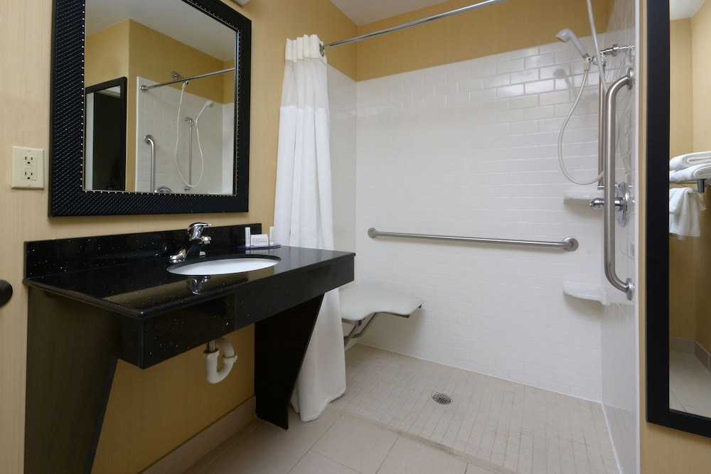 Room, 1 King Bed (Mobility/Hearing Access, Roll-In Shwr)