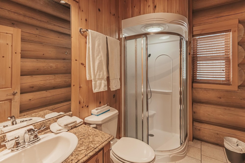 Executive Double 26 - Stunning Luxury log Home With hot tub Sauna Heated Pool, Foto 23