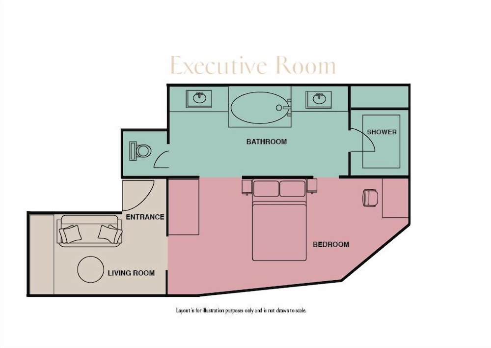 Executive Room, 1 King Bed