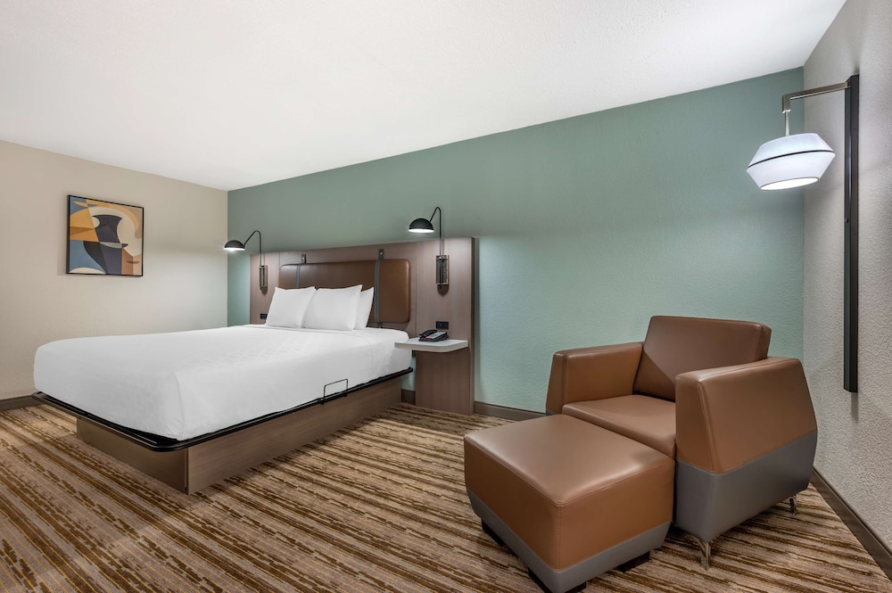 Standard Room, 1 King Bed, Non Smoking, Refrigerator & Microwave photo 3