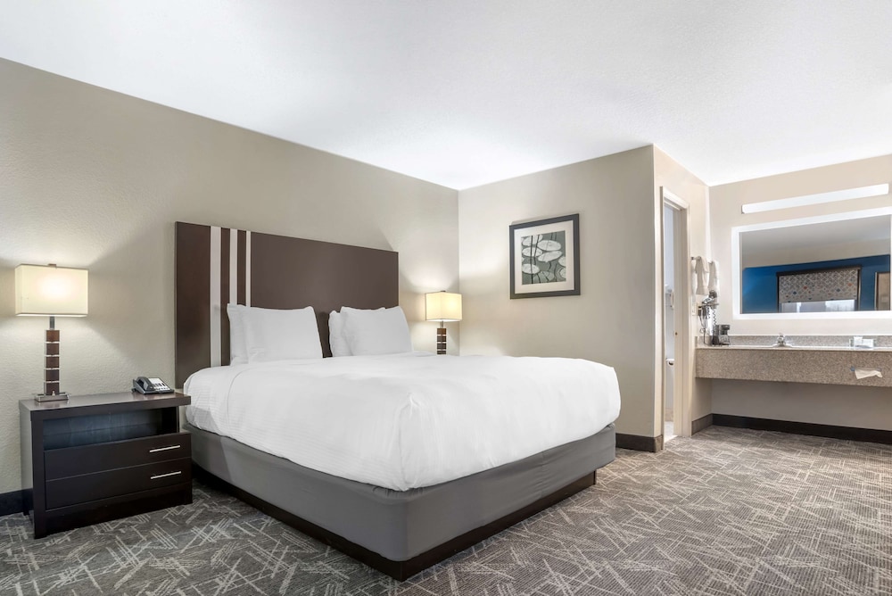 Suite, 1 King Bed, Non Smoking, Refrigerator & Microwave photo 2