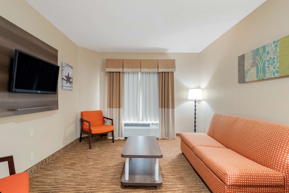 Suite, 1 King Bed, Non Smoking, Refrigerator & Microwave (Living Room;with Sofabed) - Photo 3
