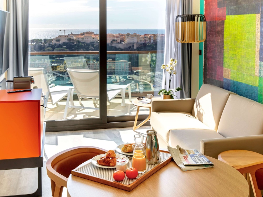Junior Suite, 1 King Bed with Sofa bed, Terrace, Sea View (Riviera)