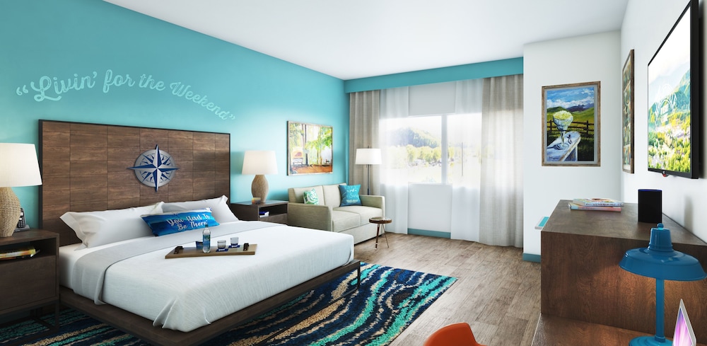 Deluxe Room, 1 King Bed, Mountain View (King Room)
