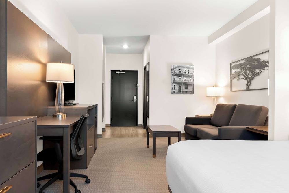 Suite, 1 King Bed, Refrigerator & Microwave (Shower Only;with Sofabed) - Photo 5