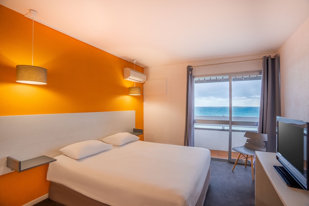 Budget Double Room, Ocean View, located outside Nouvata resort - 5 min walk from Reception