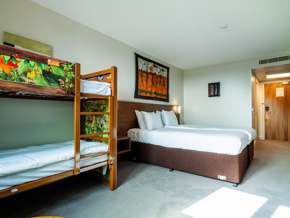 Safari Twin room with bunk beds& Wanyama View