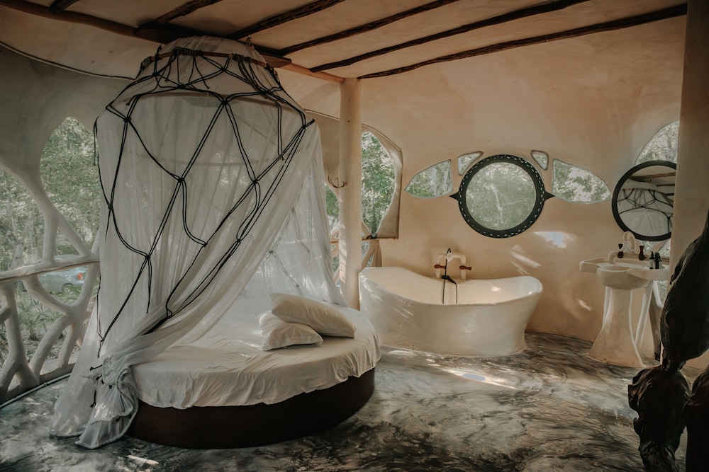 Casa sull'albero Design, vista giardino