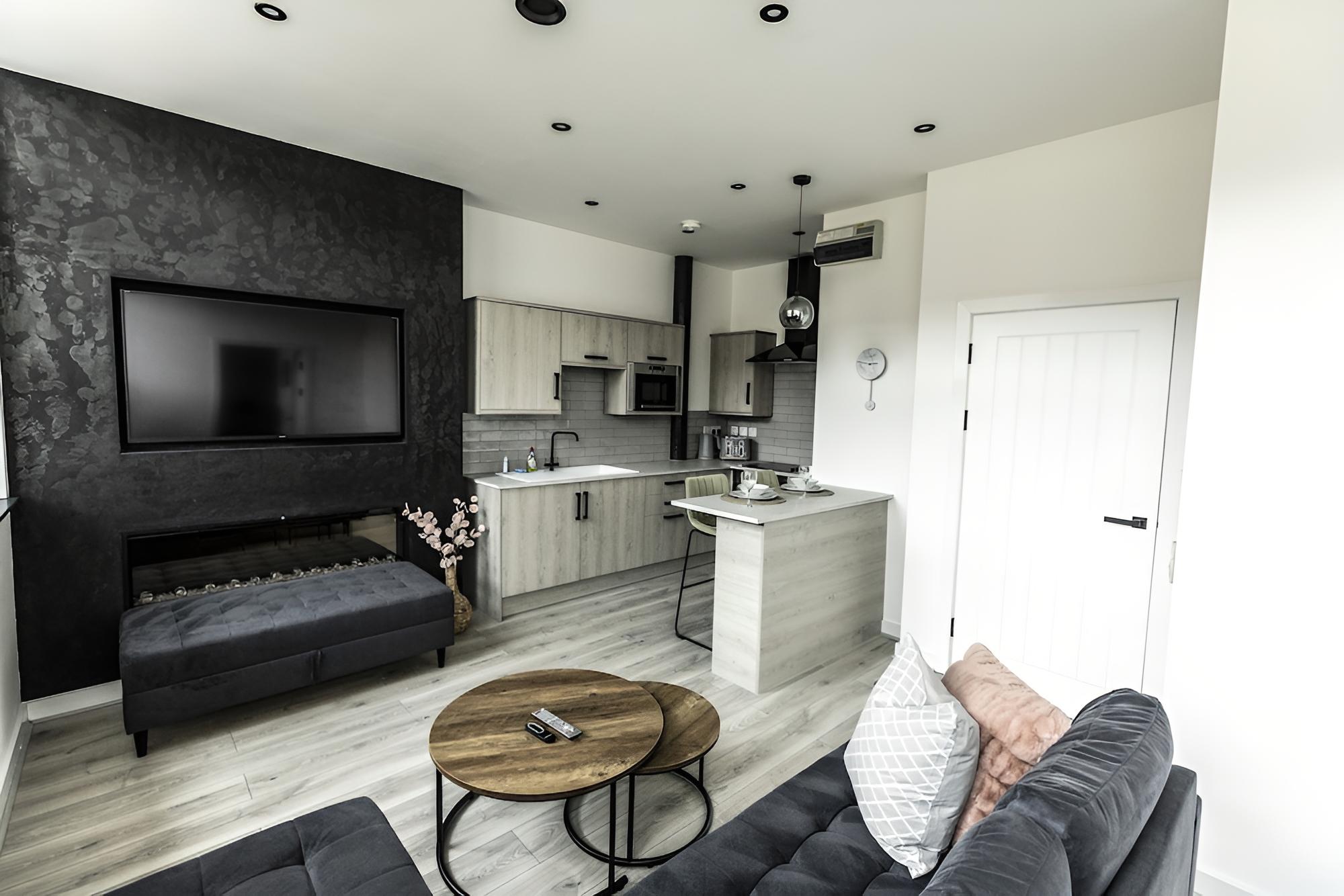 Luxury Apartment, 1 Double Bed with Sofa bed