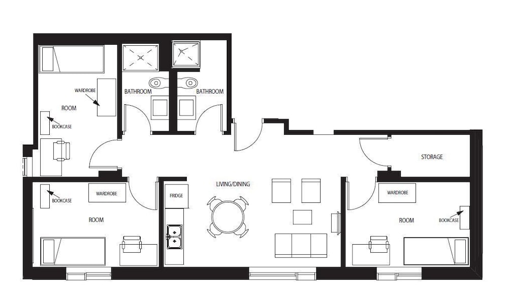 LeMarchant Place - 3 Bedroom Suite, Private Bathroom