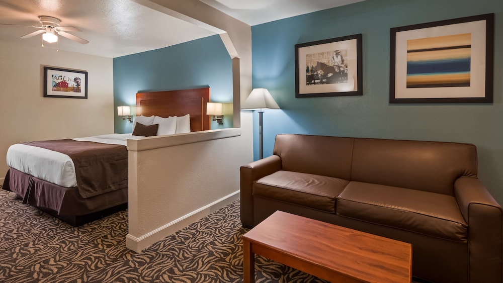 Suite, 1 King Bed, Non Smoking, Refrigerator & Microwave (Oversized Room;with Sofabed) photo 1