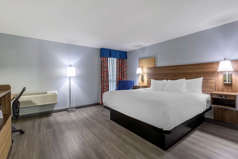 Standard Room, 1 King Bed, Non Smoking, Refrigerator & Microwave (Larger Room) - Photo 2