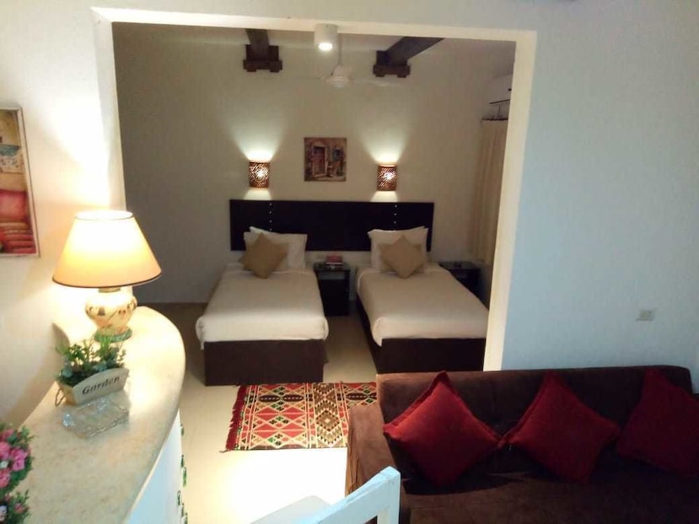Basic Double Room, 2 Bedrooms, Pool View, Garden Area