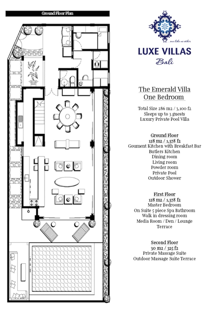 One Bedroom Emerald Villa with Private Pool