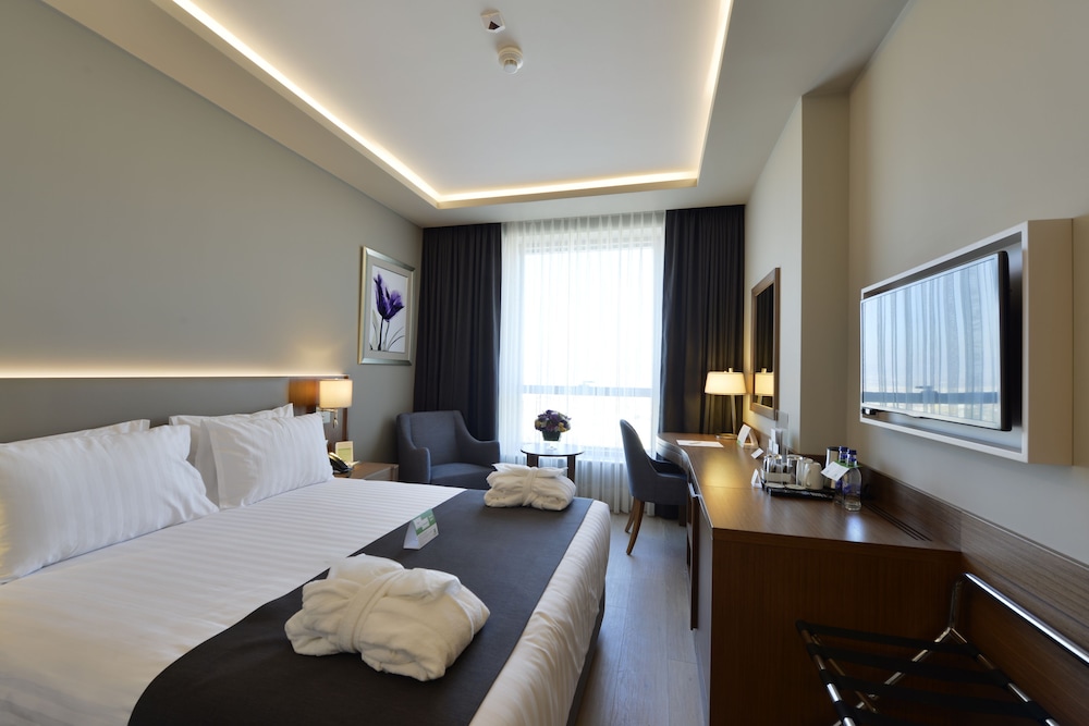 Standard Room, 1 Queen Bed, Smoking, City View