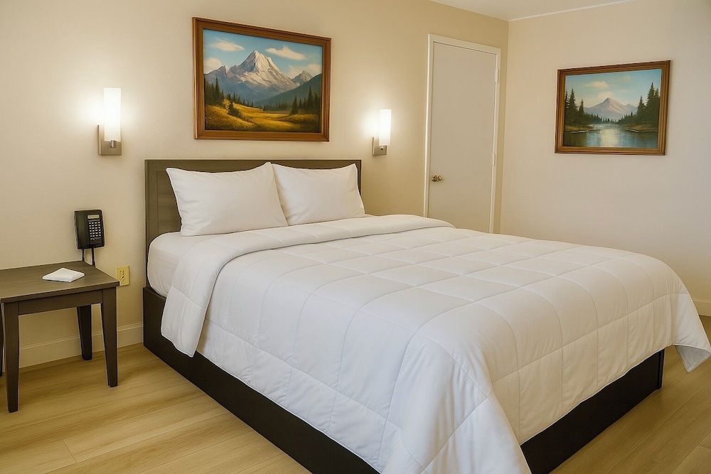 Basic Single Room, 1 King Bed, Kitchenette