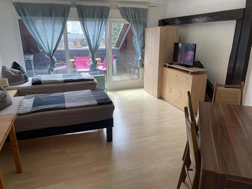 Basic Apartment, Private Bathroom, Courtyard View