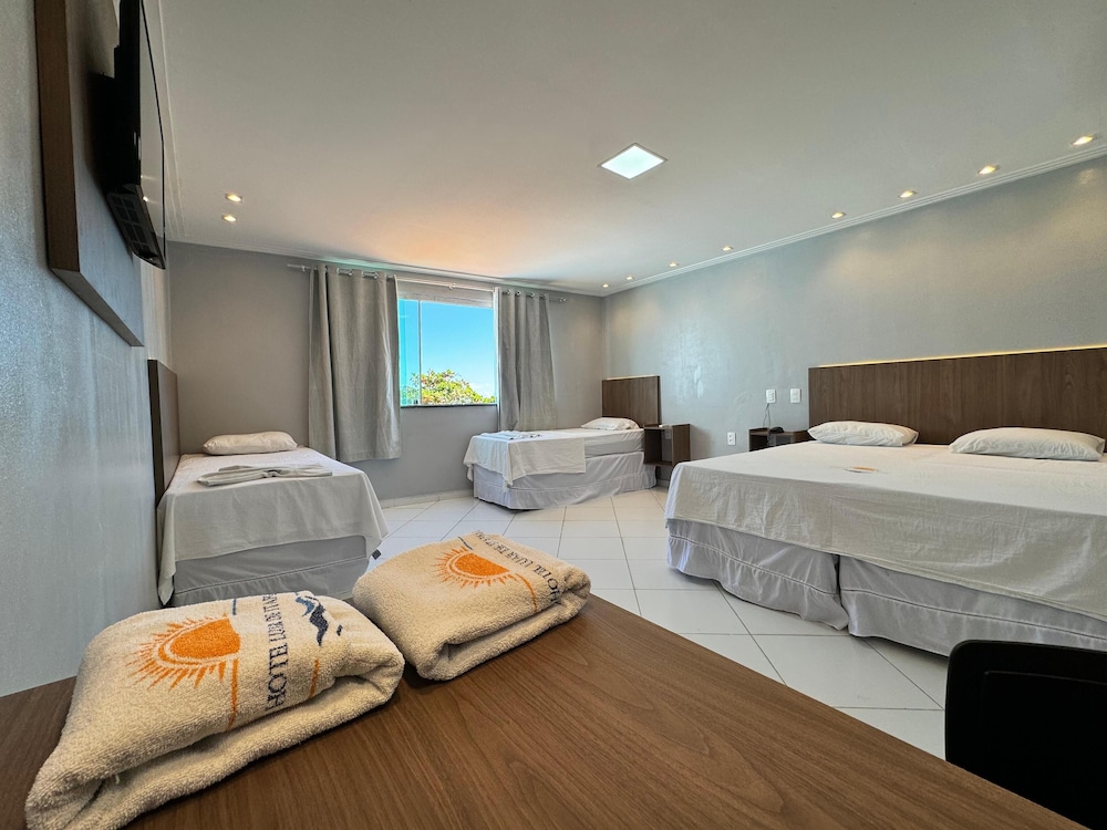 Superior Quadruple Room, Multiple Beds, Sea View