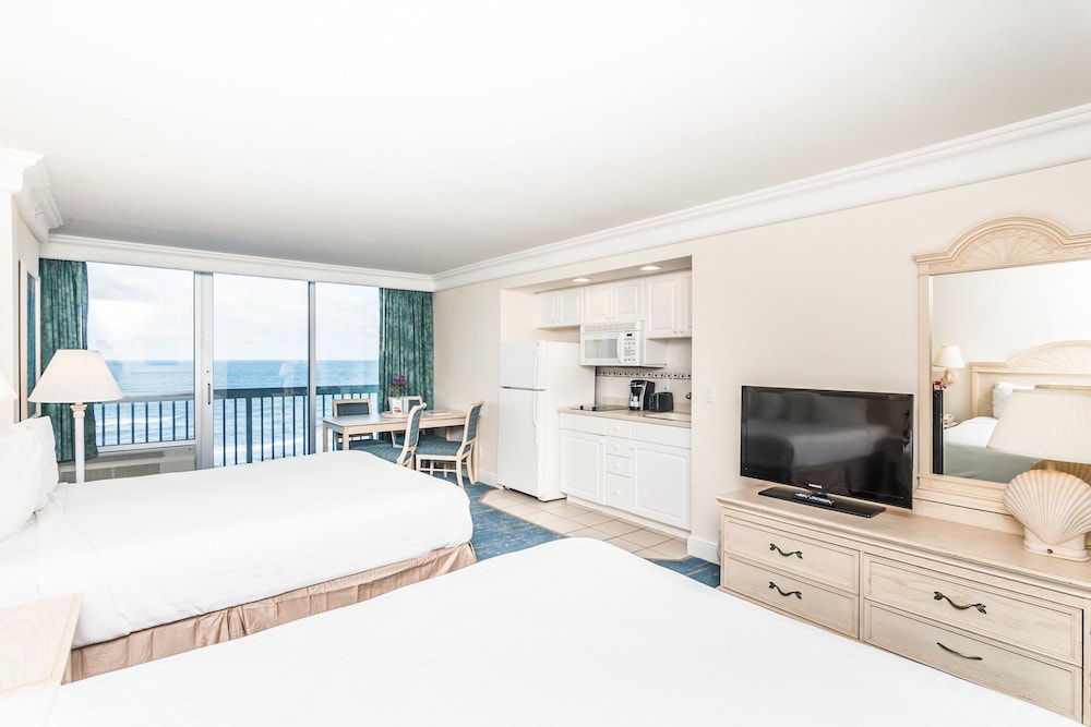 Studio, 2 Queen Beds, Hot Tub, Ocean View (Daytona Beach Resort 811)