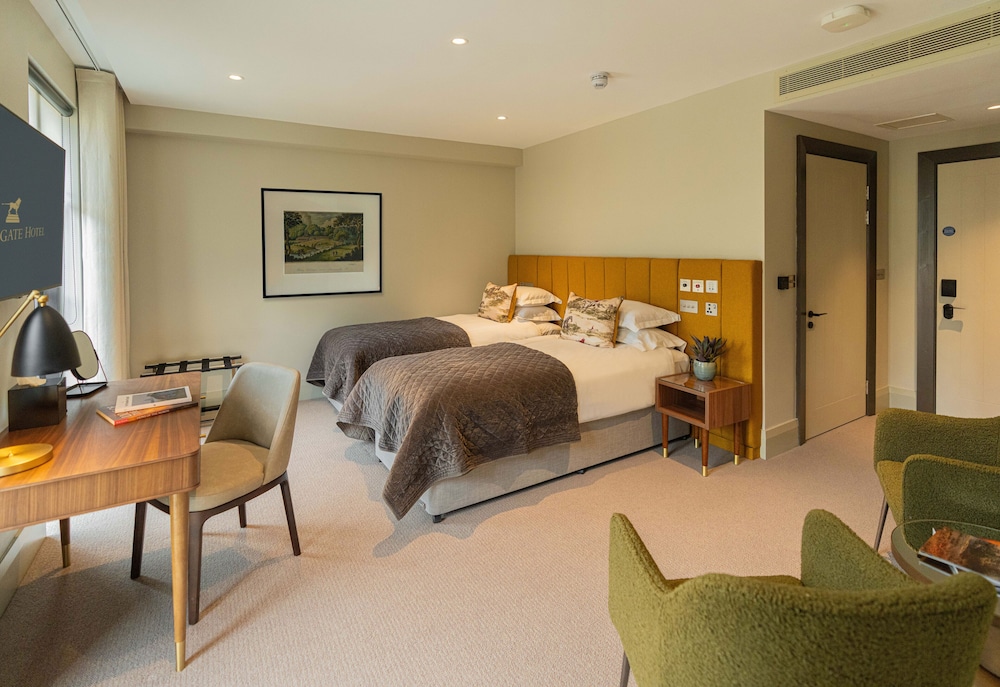 Double or Twin Room, Mobility Accessible, Courtyard View