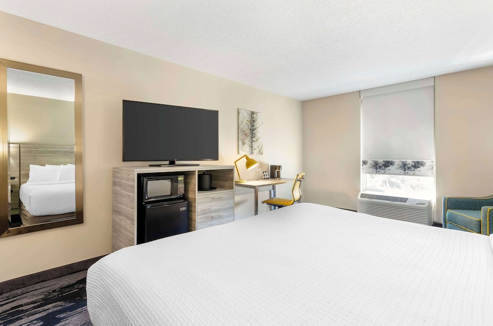 Suite, 1 King Bed, Non Smoking, Refrigerator & Microwave - Photo 4