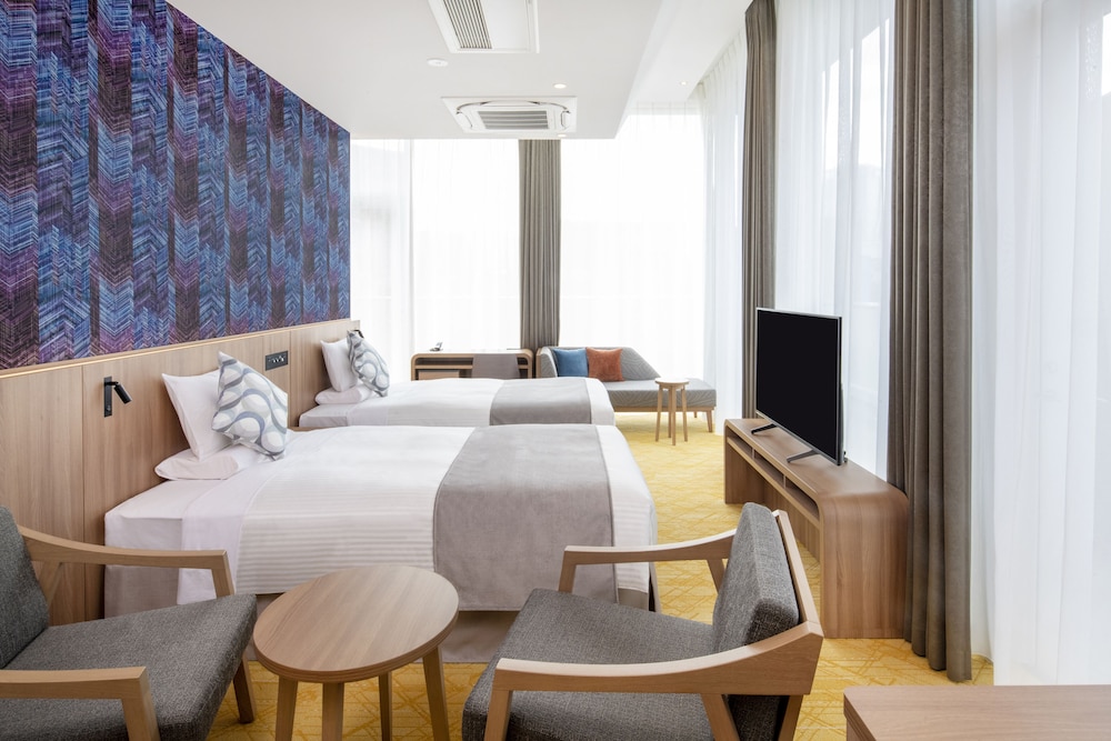 Panorama Twin Room with terrace, Non Smoking (No Cleaning, For 2 Adults)