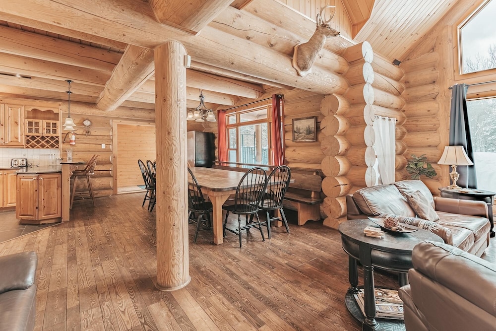 Executive Double 26 - Stunning Luxury log Home With hot tub Sauna Heated Pool, Foto 18