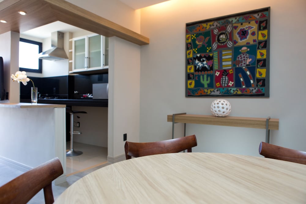 Master Suite - Balcony and Kitchen
