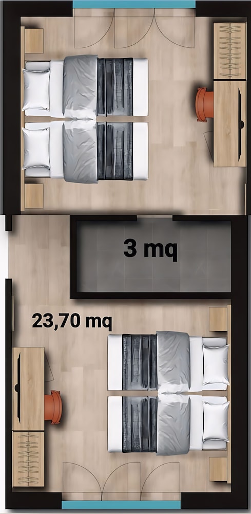 Comfort Quadruple Room, Connecting Rooms photo 2