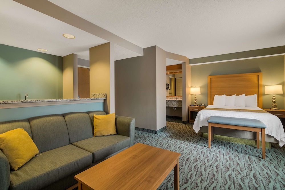 Suite, 1 King Bed, Non Smoking, Refrigerator & Microwave (Oversized Room) - Photo 5