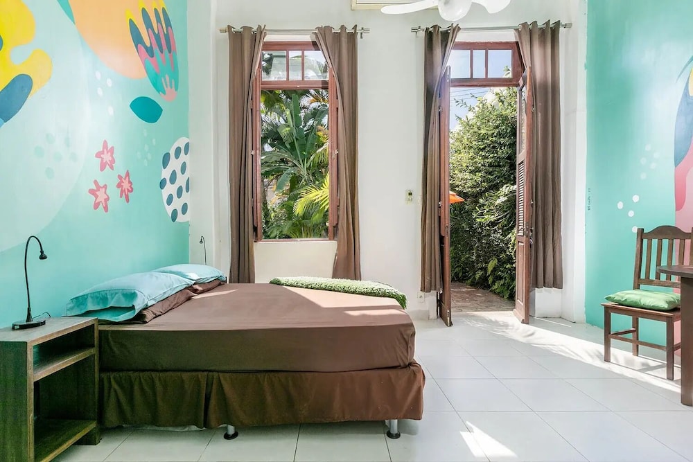 Design Quadruple Room, 1 Bedroom, Garden View, Ground Floor