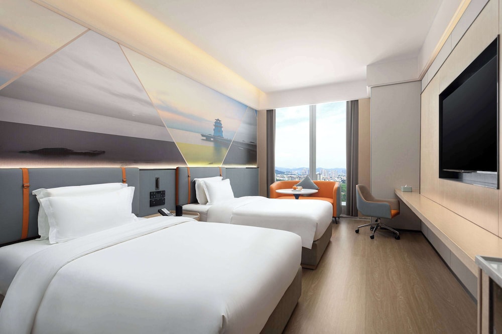 Room, 2 Double Beds, Non Smoking, City View photo 1