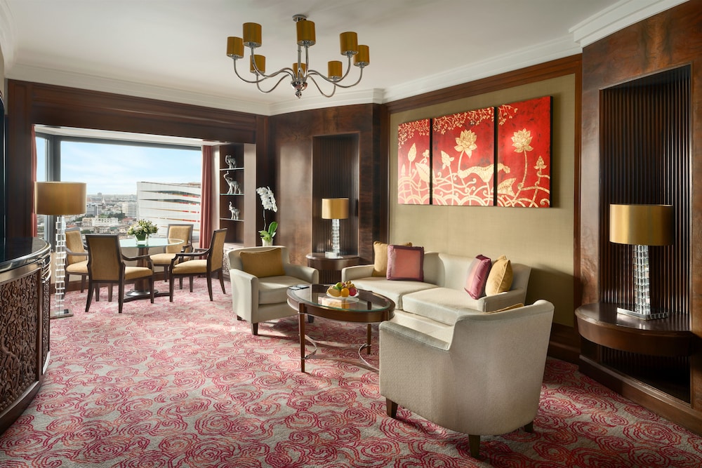 Shangri-La Wing, Executive Suite, 2 Twin Beds, River View