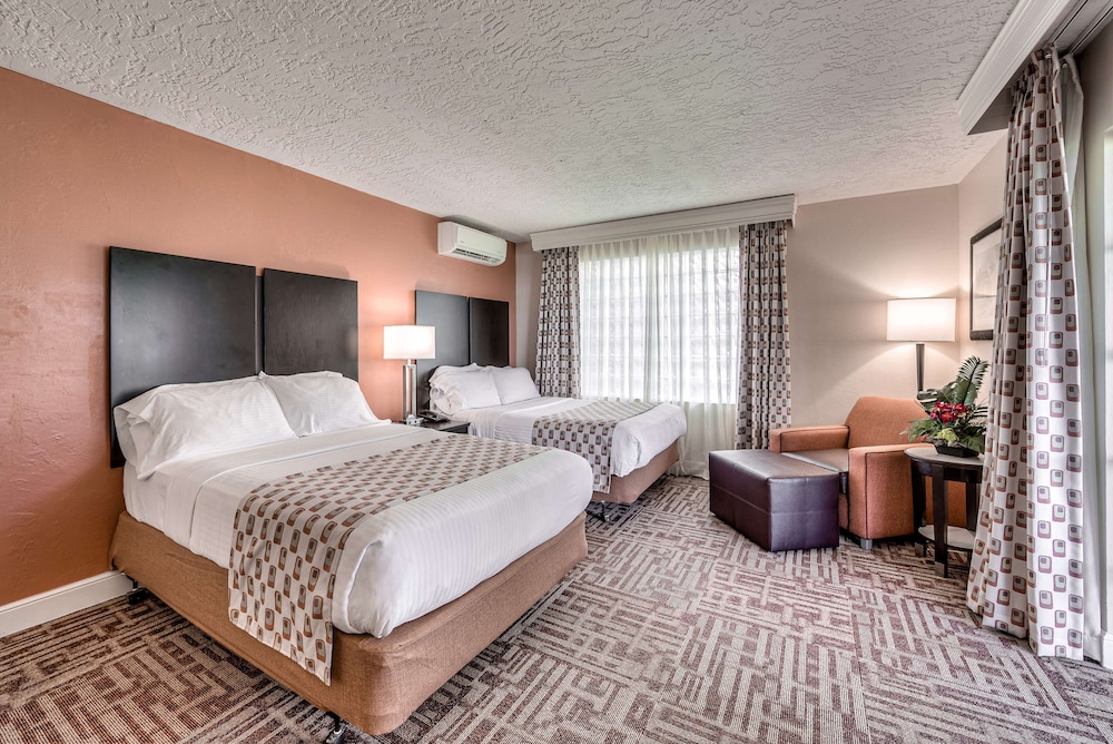 Room, 2 Double Beds, Accessible, Balcony (Roll-In Shower) - Photo 1