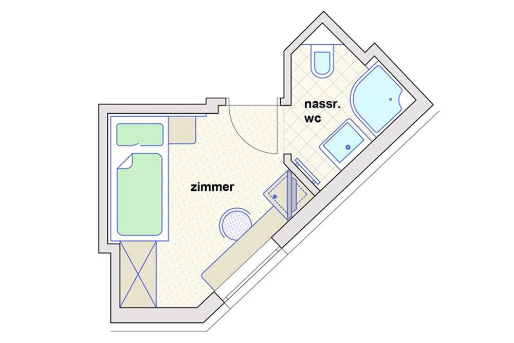 Single Room, Balcony, Mountain View photo 3