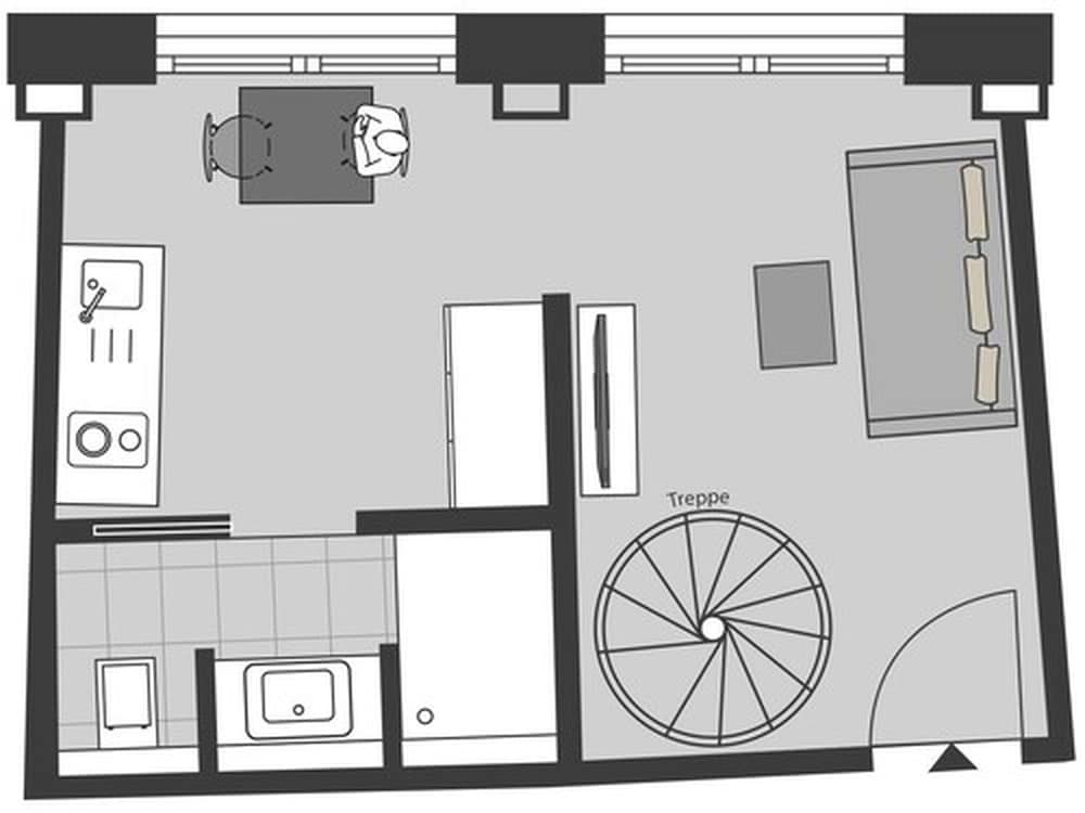 Apartment, 1 Queen Bed, Non Smoking, City View (L) photo 3
