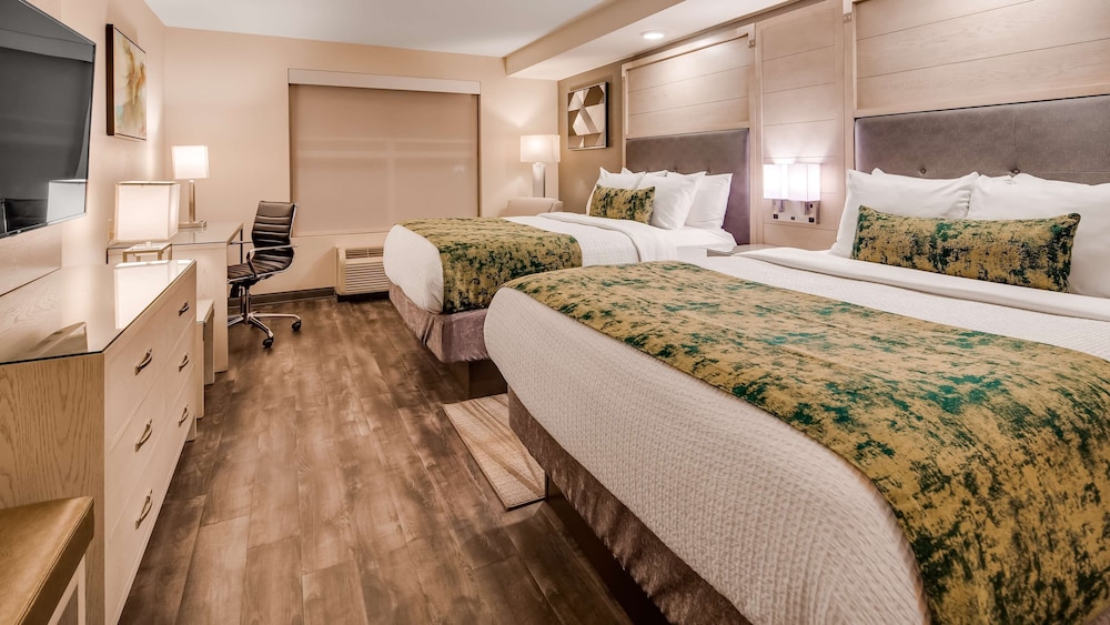 Standard Room, 2 Queen Beds, Refrigerator & Microwave