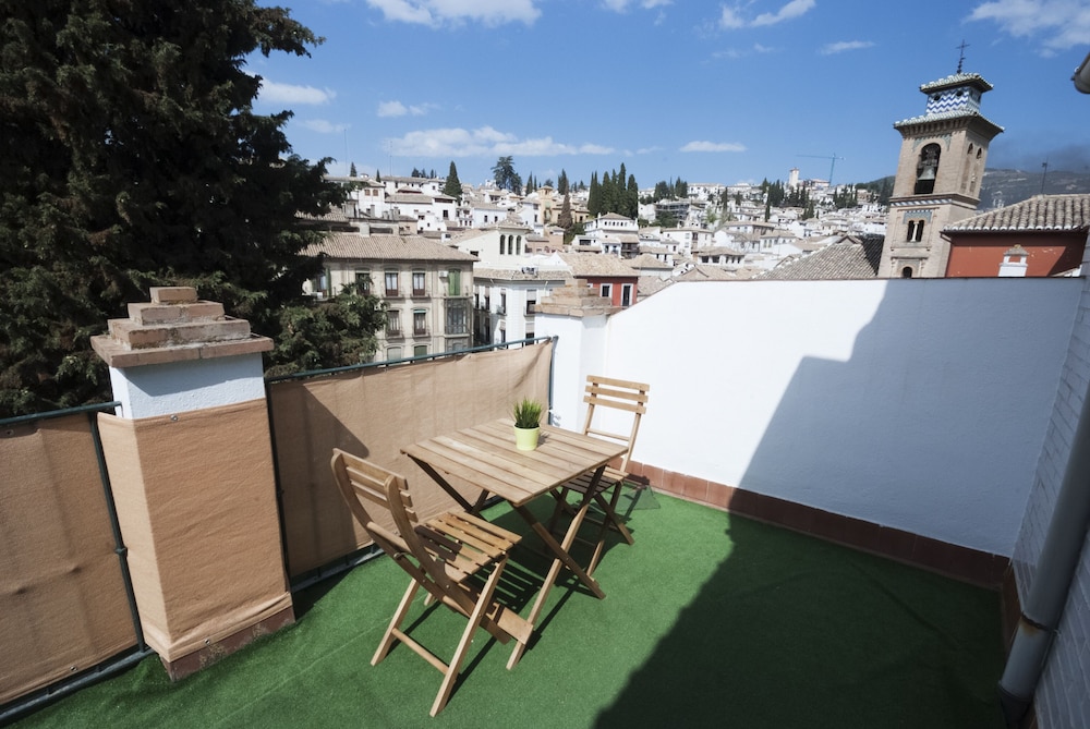 Penthouse de la Ciudad, Terraza