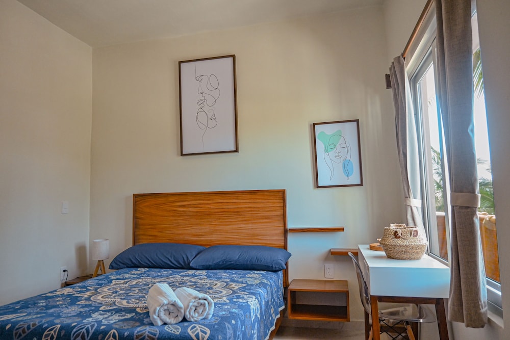 Doppia Comfort, 1 letto queen con divano letto, frigorifero, vista piscina