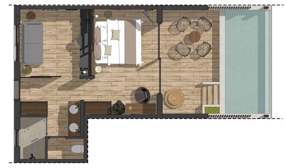 Deluxe Suite, Private Pool, Sea View photo 2