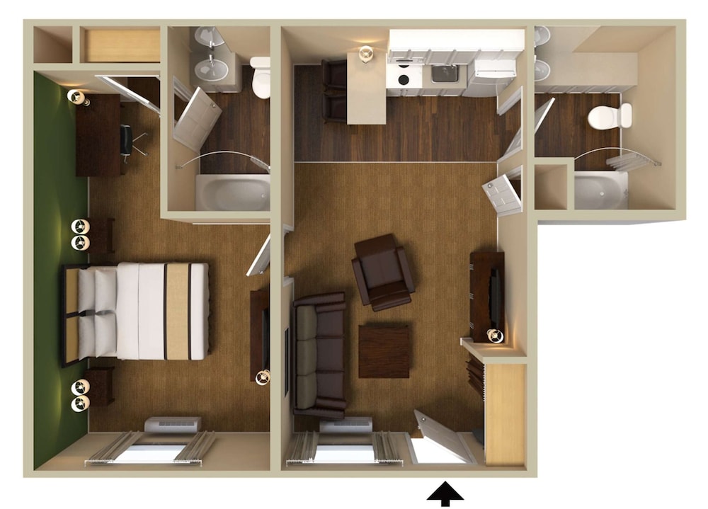 Suite, 1 King Bed with Sofa bed, Non Smoking - Photo 6
